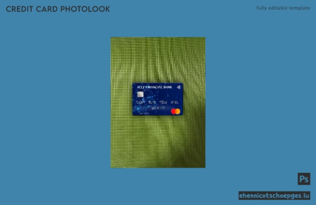 USA Ally Financial Bank Mastercard Photolook Beispielvorschau